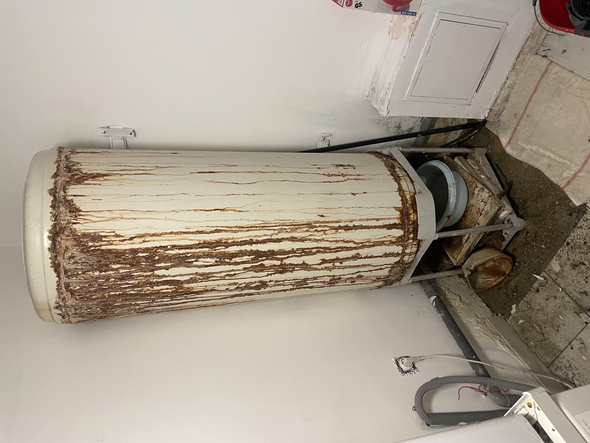 Remplacement ballon avec pompe de relevage